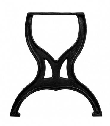 vidaXL Bench Legs 2 pcs X-Frame Cast Iron