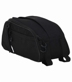 vidaXL Bicycle Bag Black 38 x 16 x 16 cm Polyester