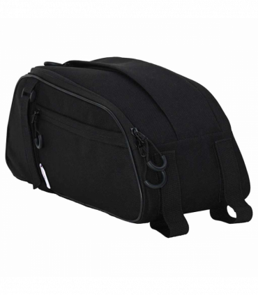 vidaXL Bicycle Bag Black 38 x 16 x 16 cm Polyester