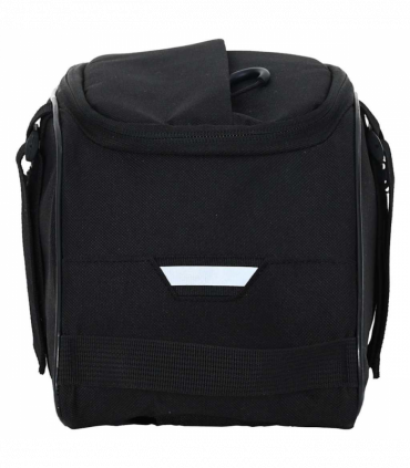 vidaXL Bicycle Bag Black 38 x 16 x 16 cm Polyester