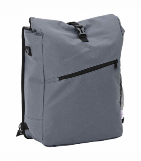 vidaXL Bicycle Bag Grey 33 x 16 x 48 cm Polyester