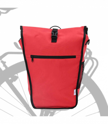 vidaXL Bicycle Bag Red 34 x 16 x 59 cm Polyester