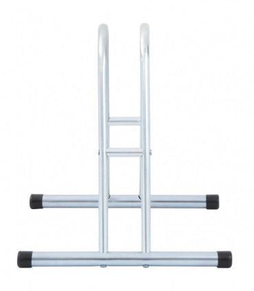 vidaXL Bicycle Stand for 1 Bike Floor Freestanding Galvanised Steel