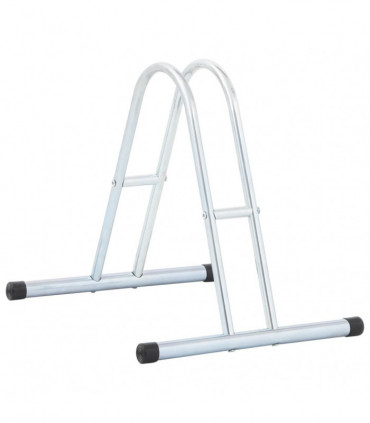 vidaXL Bicycle Stand for 1 Bike Floor Freestanding Galvanised Steel
