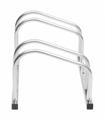 vidaXL Bike Rack for 2 Bikes Galvanised Steel