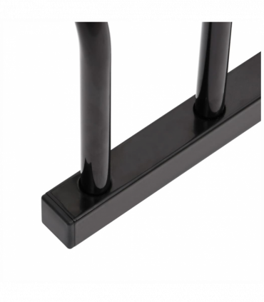 vidaXL Bike Rack for 3 Bikes Black Steel