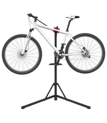 vidaXL Bike Repair Stand Foldable Adjustable 92-152 cm Red Steel