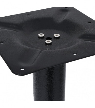 vidaXL Bistro Table Legs 2 pcs Black 61x8x72 cm Cast Iron