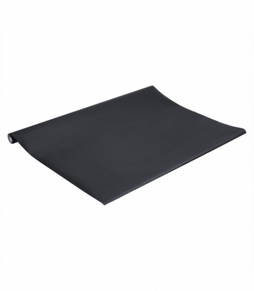 vidaXL Furniture Sticker Self-Adhesive Matte Black 90x500 cm PVC