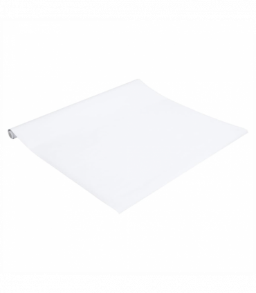 vidaXL Furniture Sticker Self-Adhesive Matte White 90x500 cm PVC