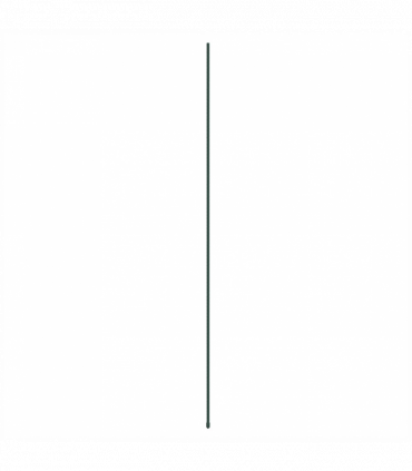 vidaXL Garden Plant Stakes 30 pcs Green 115 cm Steel