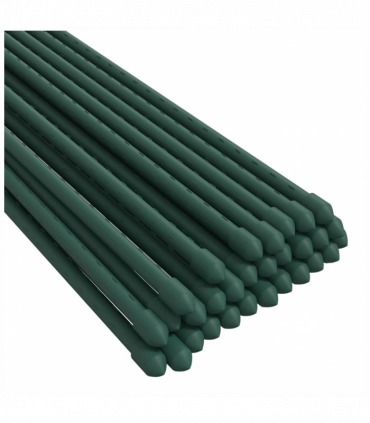 vidaXL Garden Plant Stakes 30 pcs Green 115 cm Steel