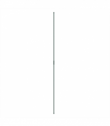 vidaXL Garden Plant Stakes 30 pcs Green 150 cm Steel