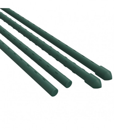 vidaXL Garden Plant Stakes 30 pcs Green 150 cm Steel
