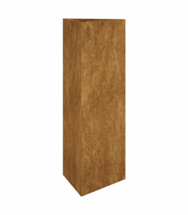 vidaXL Garden Planter 30x26x75 cm Corten Steel