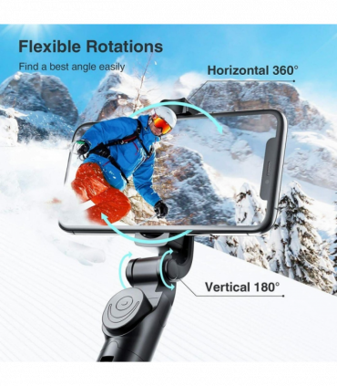 Bluetooth Selfie Tripod Telescopic Stick Remote Monopod Extendable Phone Holder