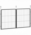 Foldable Steel Pet Enclosure - Secure Space for Pets - Versatile Design