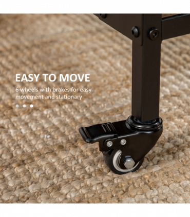 PawHut Dog Kennel for Outside, for XS and S Dogs, 80 x 69 x 76cm