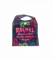 Pre-personalised Pack-Away Sparkle Shopper Bag - Rachel