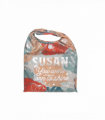 Pre-personalised Pack-Away Sparkle Shopper Bag - Susan