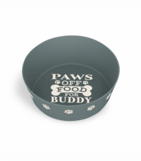 Pre-personalised Recycled Dog Bowl - Buddy