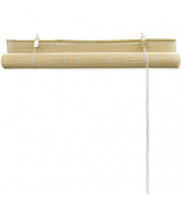Roller Blind Bamboo 80x220 cm Natural