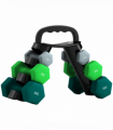 SPORTNOW Dumbbells Set with Carry Storage Rack, 2 x 1kg, 2 x 3kg, 2 x 5kg