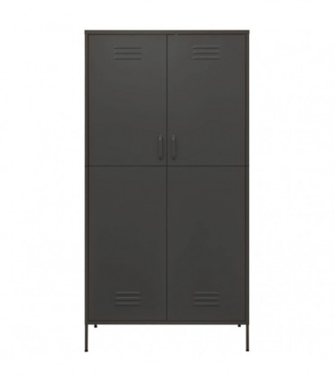 Wardrobe Anthracite 90x50x180 cm Steel