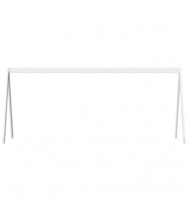 vidaXL Kids' Bed Roof White 199x80.5x88 cm Solid Wood Pine