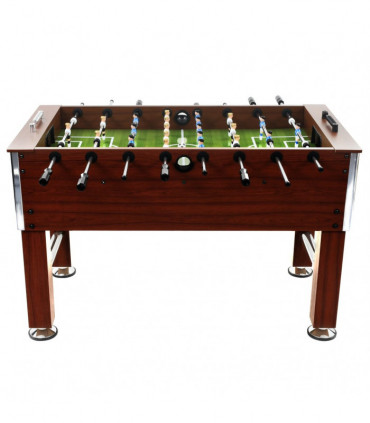Football Table Steel 60 kg 140x74.5x87.5 cm Brown