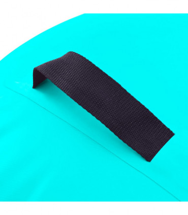 Inflatable Gymnastic Roll with Pump 120x75 cm PVC Green