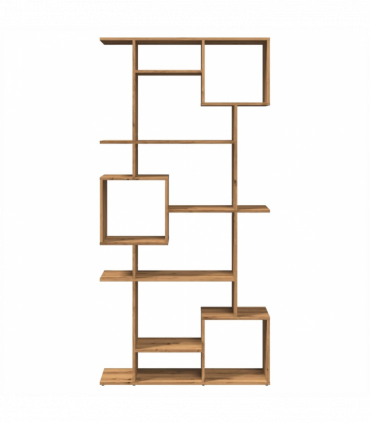 vidaXL Book Cabinet Artisian Oak 92x29x188 cm Engineered Wood