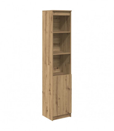 vidaXL Highboard Artisan Oak 37.5x35x180 cm Engineered Wood