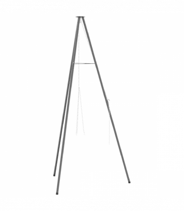 vidaXL Campfire Tripod Black 92 x 92 x 171.5 cm Steel