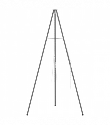 vidaXL Campfire Tripod Black 92 x 92 x 171.5 cm Steel