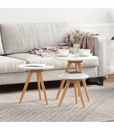 vidaXL Coffee Table Brown 50 x 50 x 46 cm Solid Walnut wood