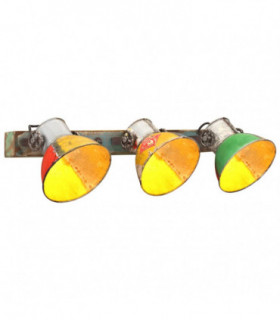 vidaXL Industrial Wall Lamp Multicolour 65x25 cm E27