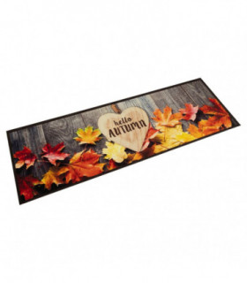 vidaXL Kitchen Rug Washable Autumn 60x180 cm Velvet