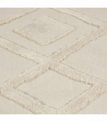 Windsor Geo Tufted 120x170cm Cream Rug