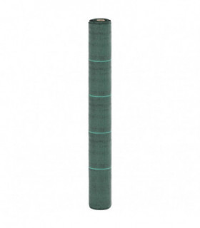 vidaXL Weed Membrane Green 1x200 m PP