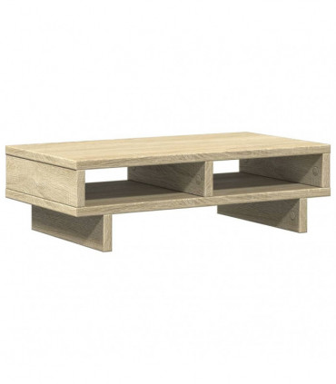 vidaXL Monitor Stand Sonoma Oak 50x27x15 cm Engineered Wood
