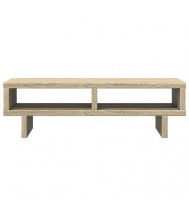 vidaXL Monitor Stand Sonoma Oak 50x27x15 cm Engineered Wood