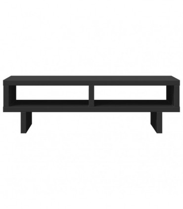 vidaXL Monitor Stand Black 50x27x15 cm Engineered Wood