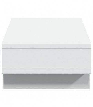 vidaXL Monitor Stand White 50x27x15 cm Engineered Wood