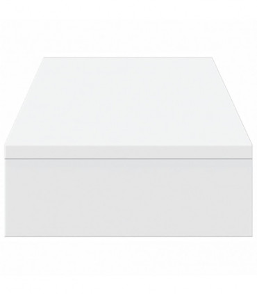 vidaXL Monitor Stand White 100x27x10 cm Engineered Wood