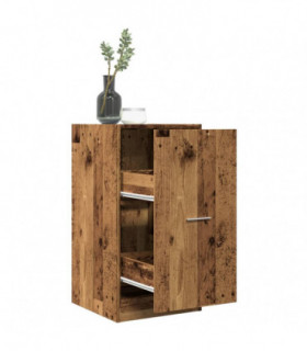 vidaXL Apothecary Cabinet Old Wood 40x41x77.5 cm Engineered Wood