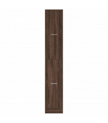 vidaXL Apothecary Cabinet Brown Oak 30x41x174.5 cm Engineered Wood