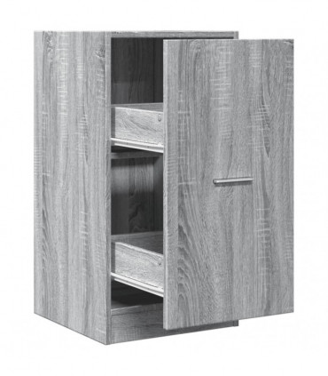 vidaXL Apothecary Cabinet Grey Sonoma 40x41x77.5 cm Engineered Wood