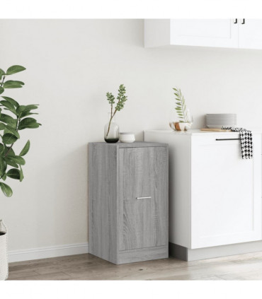 vidaXL Apothecary Cabinet Grey Sonoma 40x41x77.5 cm Engineered Wood