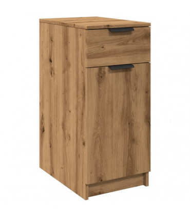 vidaXL Desk Cabinet Artisan Oak 33x50x75 cm Engineered Wood